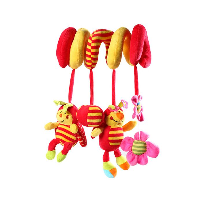 Žaislas ant vežimėlio boružėlė