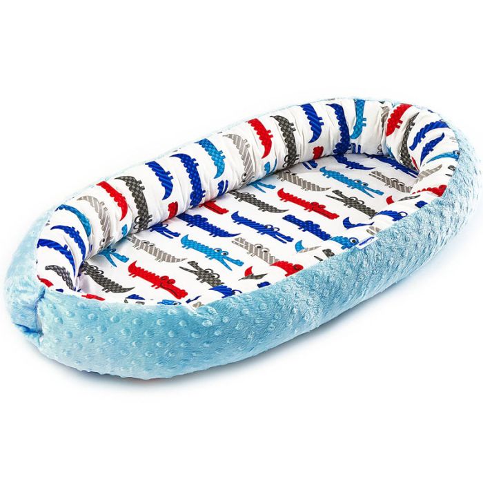 Beebipesa "Krokodillid", sinine