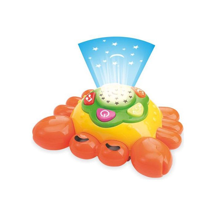 Muusikaprojektor BabyMix "Funny Crab"