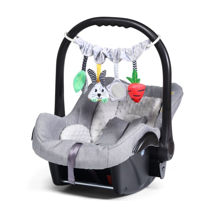 Babyono žaislas vežimėlio auto kėdutės peliukas braškė 798