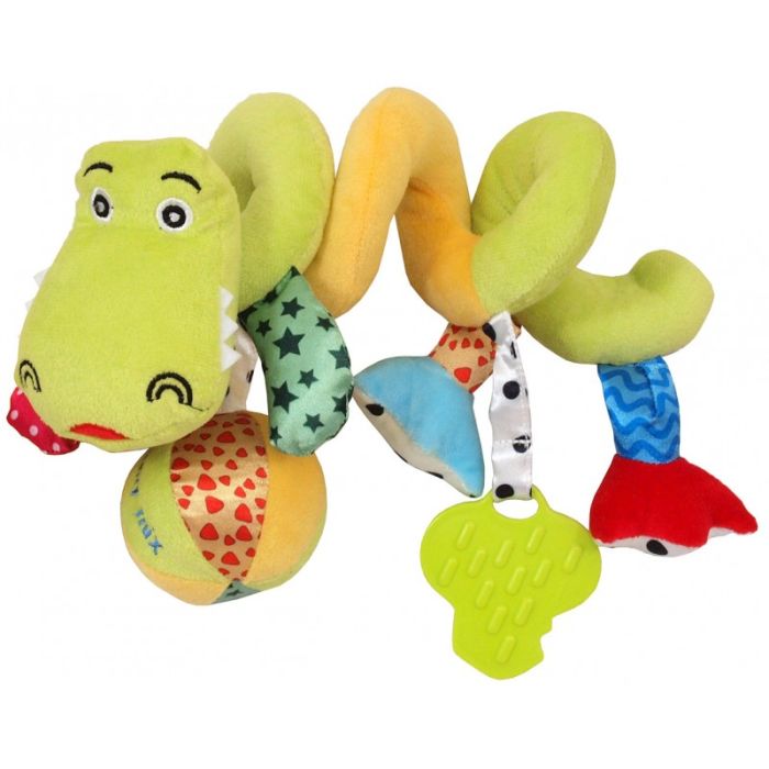 Pehmete mänguasjade spiraal "Krokodill" 