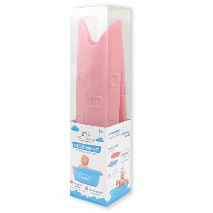 Bocioland kilimėlis voniai rožinis 33x90cm BL149