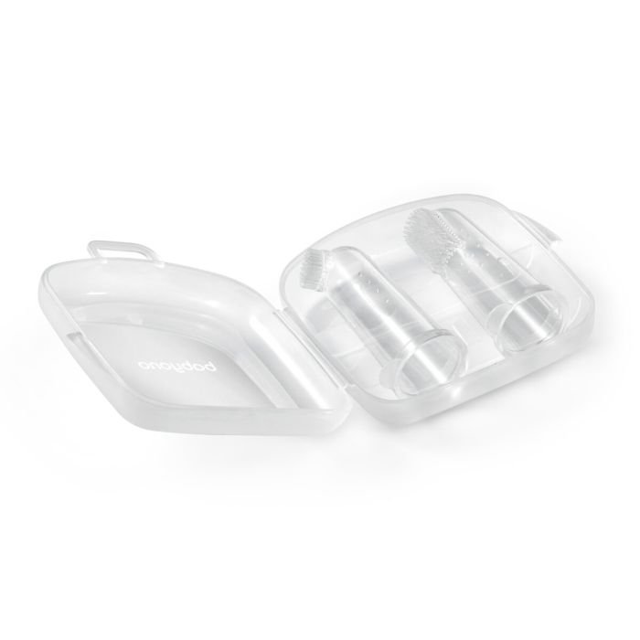 Babyono šepetėliai dantims užmaunami ant piršto 2 vnt 1545