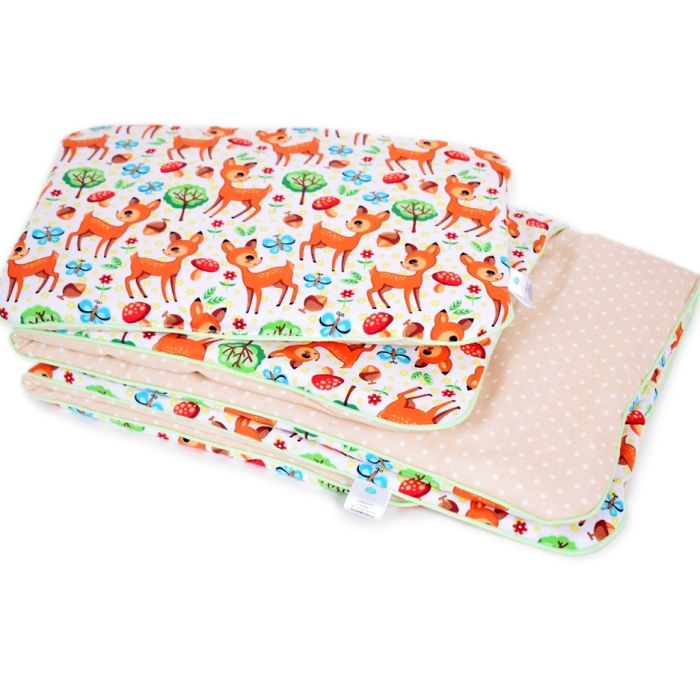 Hällikomplekt  "Bembi" 60x75cm teki ja 35x25cm padjaga