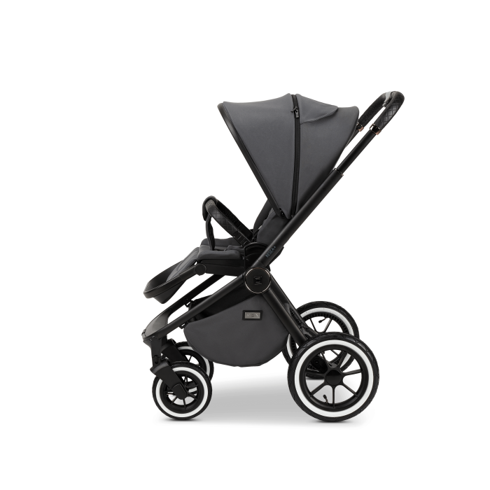 Moon vežimėlis 2/1 Resea+  pilkas