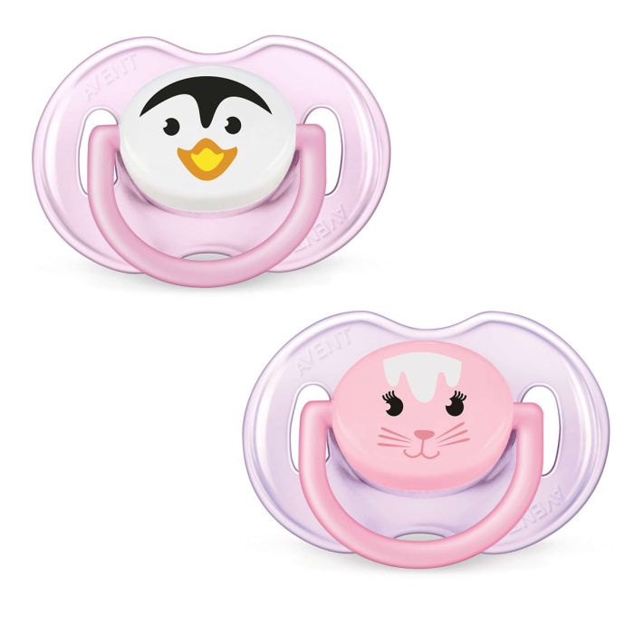 Lutt AVENT "Classic" ortodontiline 0-6k, 2 tk