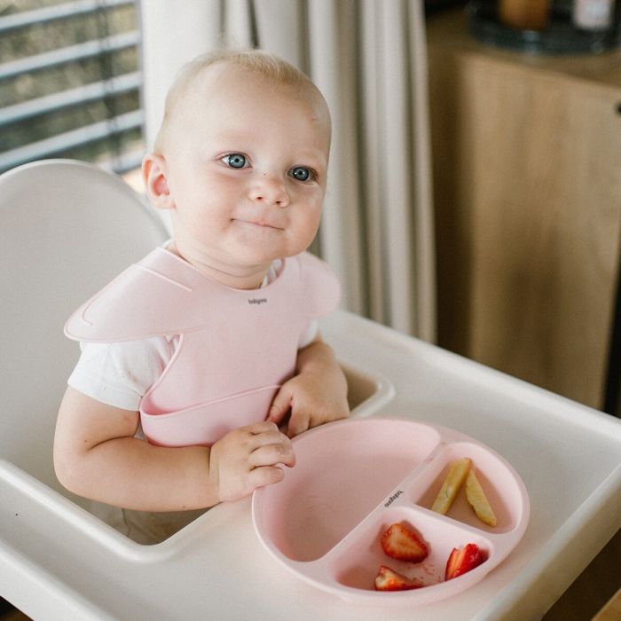 Babyono seilinukas silikoninis užsegamas rožinis 1639/02