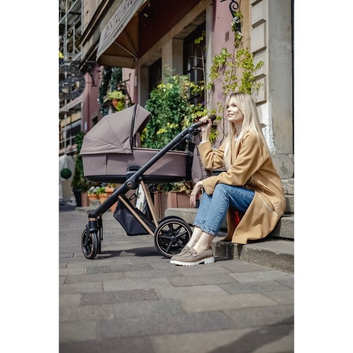 Roan vežimėlis 2/1 iVI Cocoa/Rose Gold