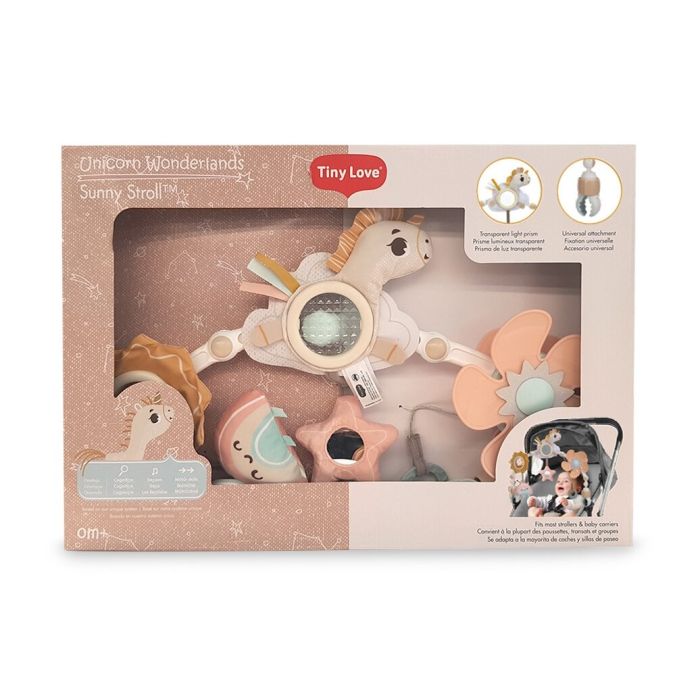 Tiny Love žaislas lankas vežimėliui vienragis