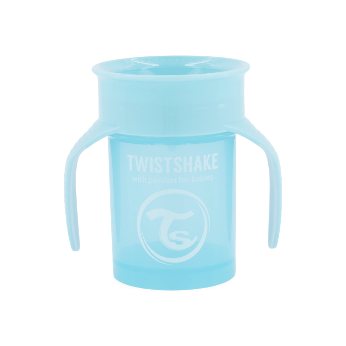 Twistshake buteliukas 360 nuo 6mėn mėlynas 78929