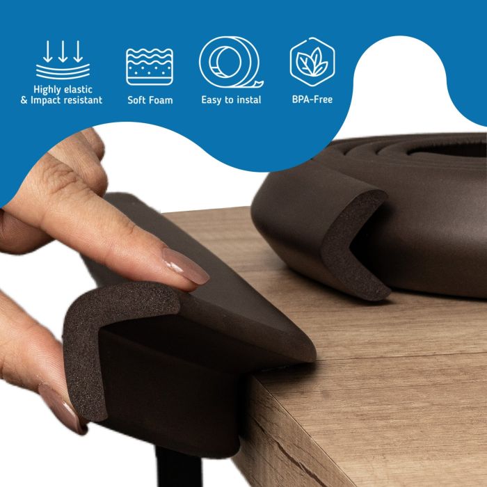 SISIPO apsaugos juosta L formos kampams ruda 2 m SBS-T11-F4