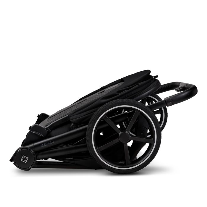 Moon vežimėlis 2/1 Resea 2.0 juodas