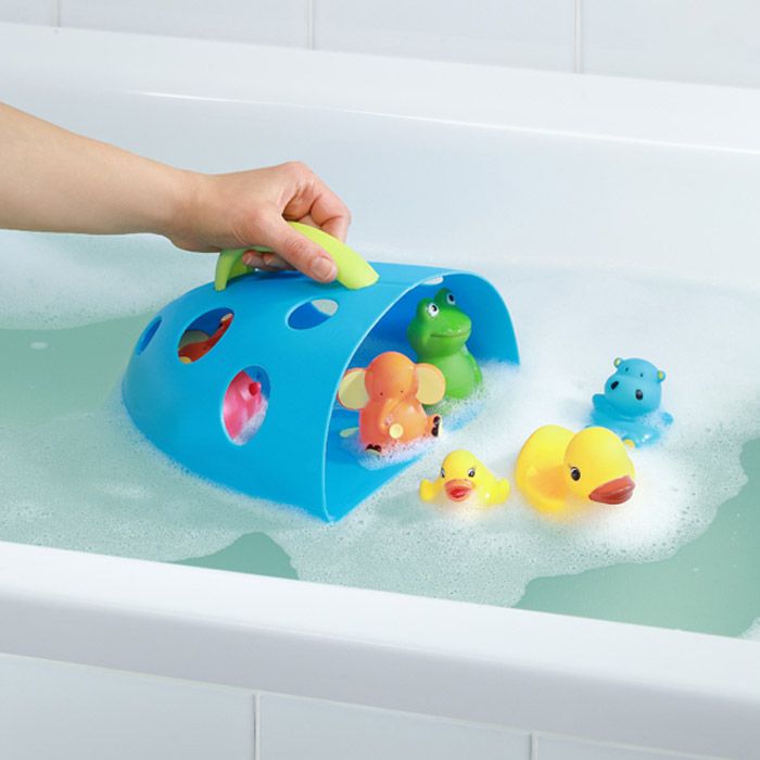 Žaislų dėklas voniai