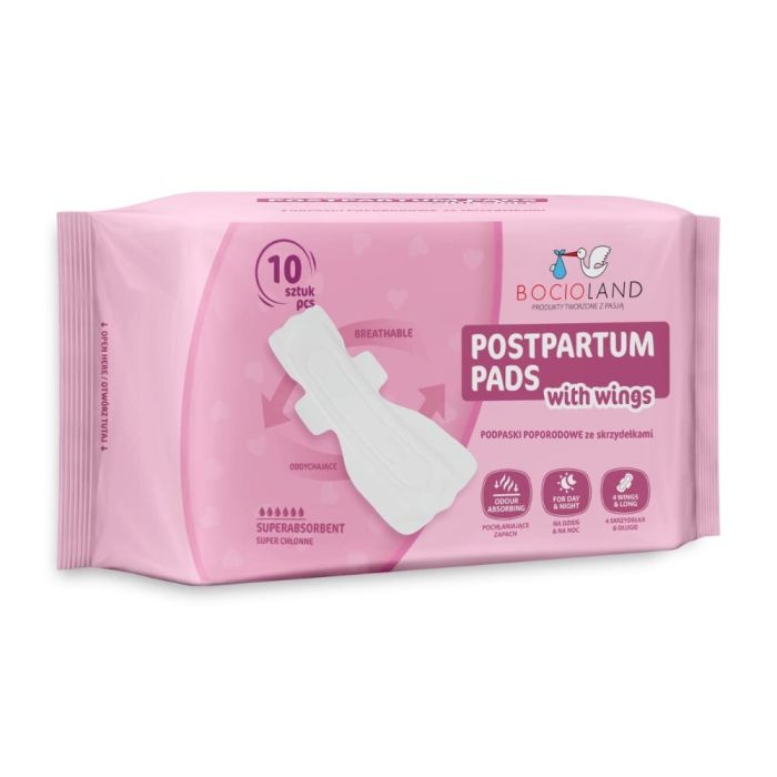 Bocioland įklotai po gimdymo 10 vnt BL155