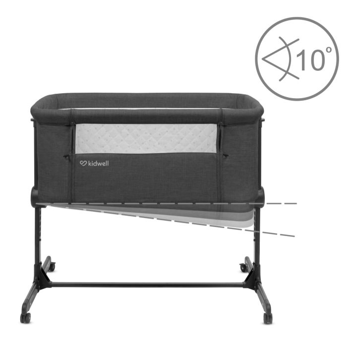 Kidwell pristatoma lovytė SNUZZY tamsiai pilka