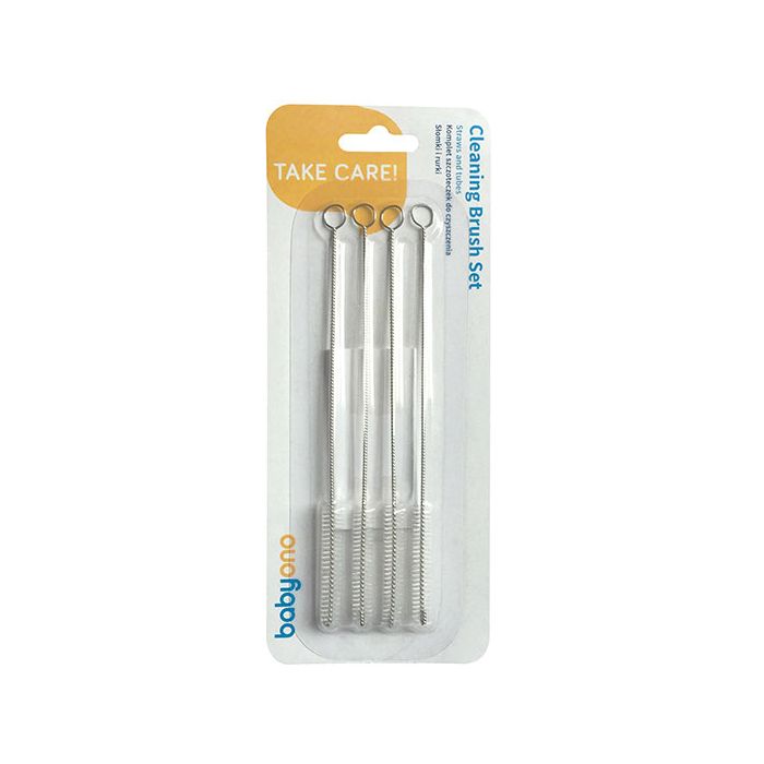 BabyOno šepetukai šiaudelių valymui 4 vnt., 733