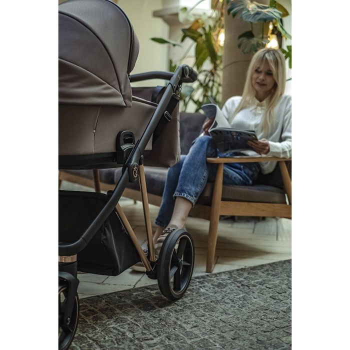 Roan vežimėlis 2/1 iVI Cocoa/Rose Gold