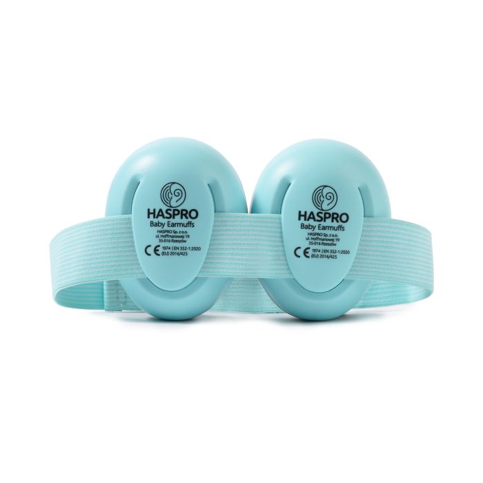 Haspro apsauginės ausinės kūdikiams mėtinės BE05M