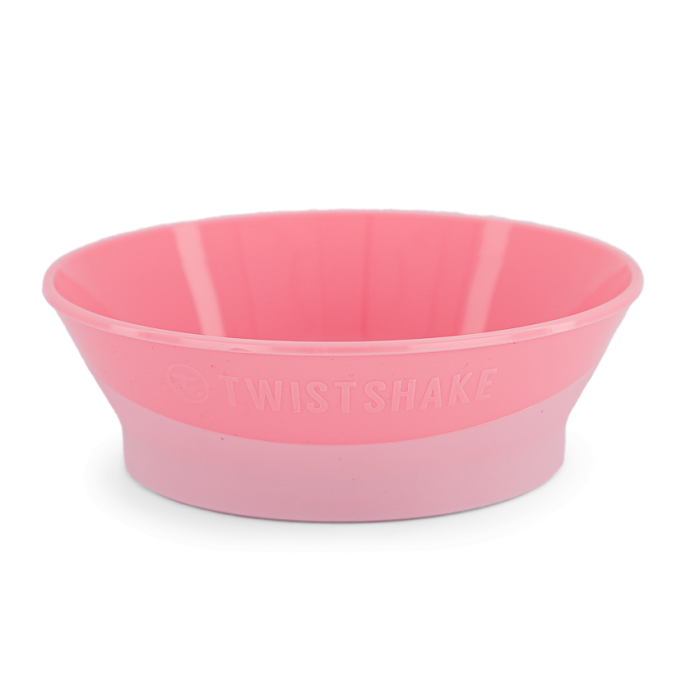 Twistshake dubenėlis su dangteliu rožinis 78149