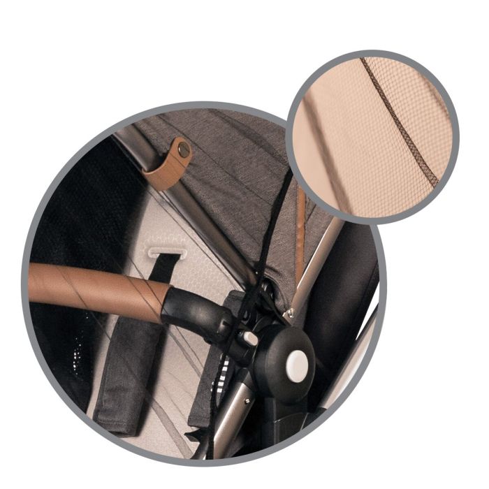 Babyono universalus tinkelis nuo uodų juodas 072/01