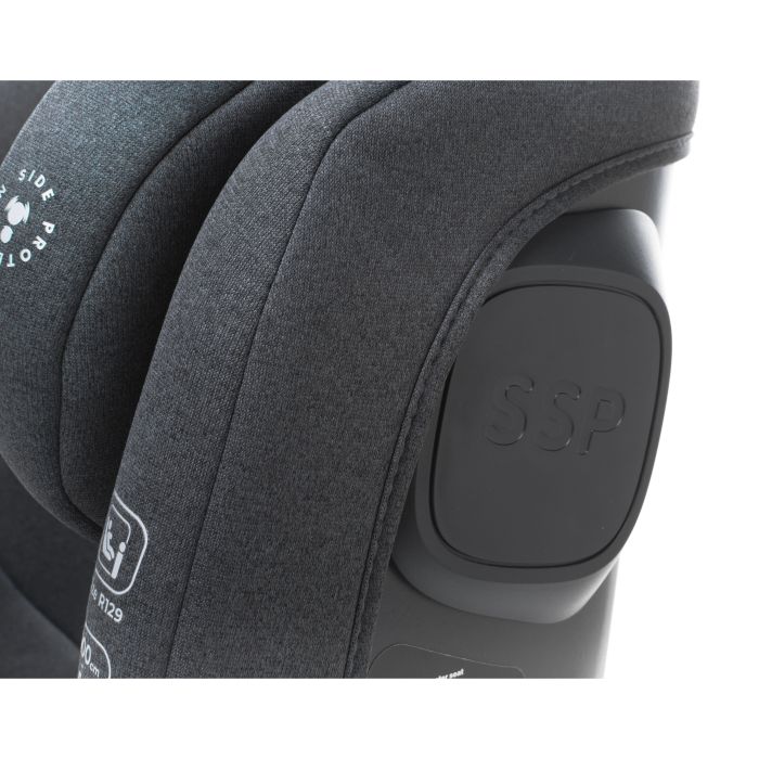 4Baby autokėdutė NERO 100-150CM tamsiai pilka I-SIZE