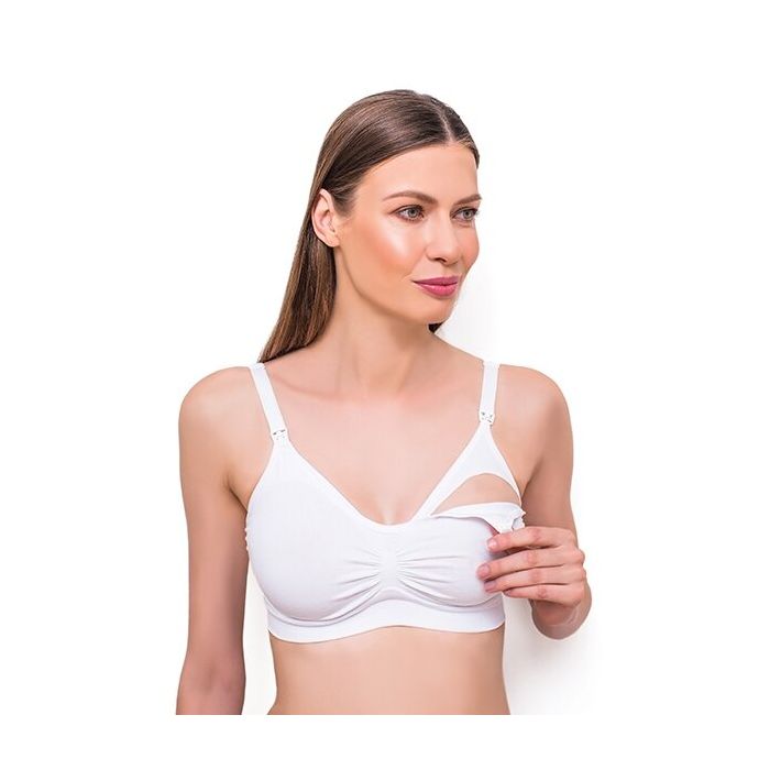 BabyOno liemenėlė nėščiajai / maitinančiai, C80-85, balta 506/31