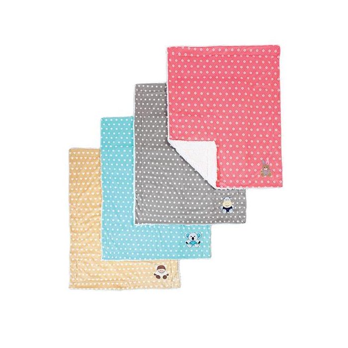 Babyono dvipusis pledas su mygduku pilkas begemotas, 1412/02