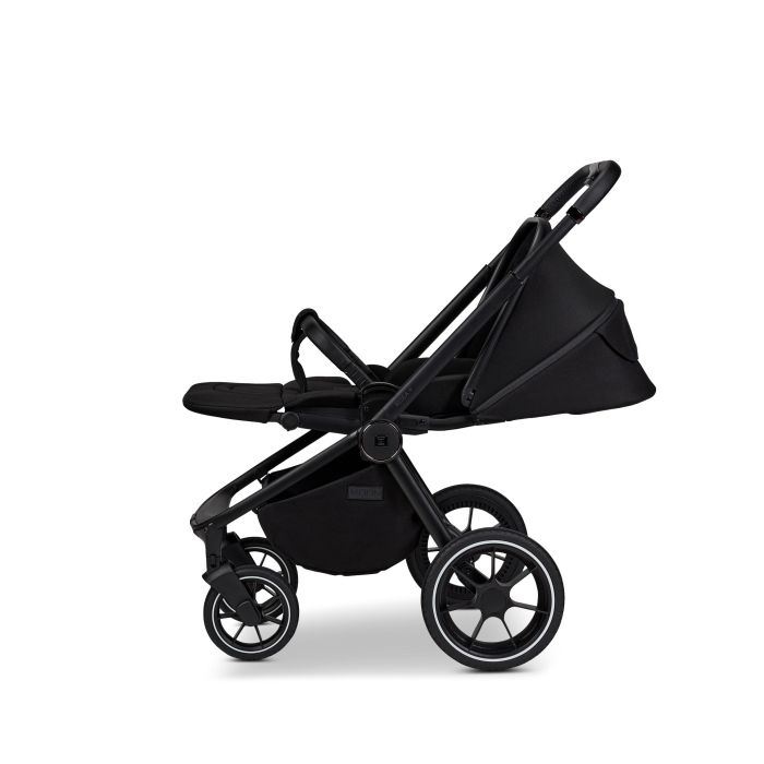 Moon vežimėlis 2/1 Resea+  K25 juodas