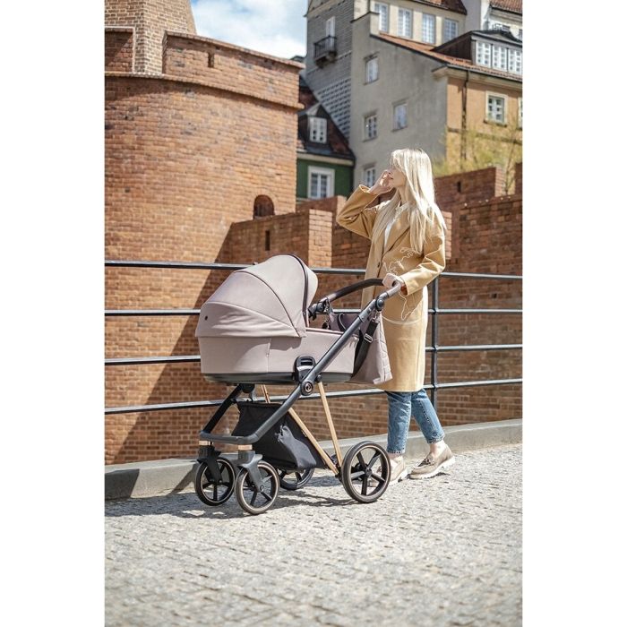 Roan vežimėlis 2/1 iVI Cocoa/Rose Gold