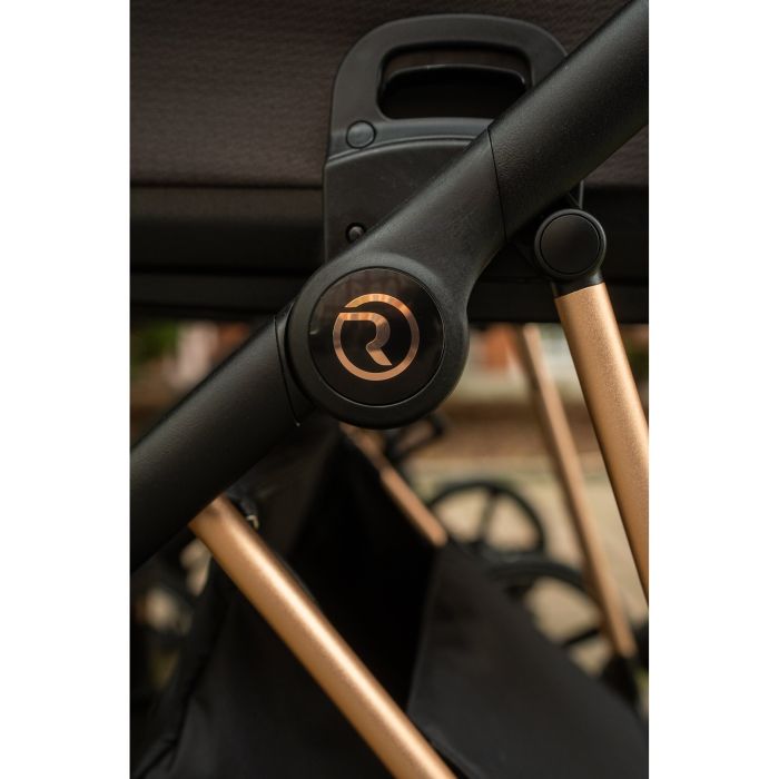 Roan vežimėlis 2/1 iVI Choco/Rose Gold