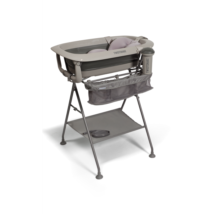 Twistshake vonelė sulankstoma stovas pagalvė piltuvėlis tamsiai pilka 79146