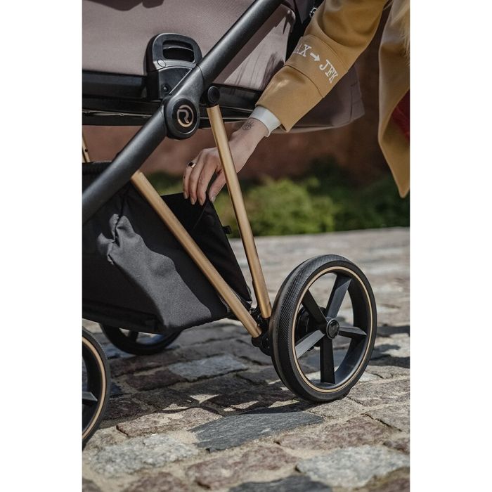 Roan vežimėlis 2/1 iVI Cocoa/Rose Gold