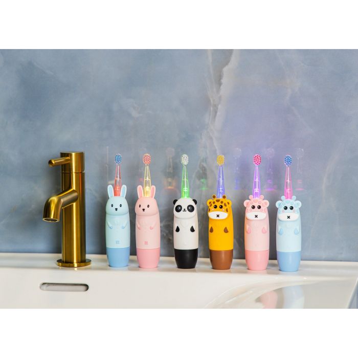 InnoGiO elektrinis dantų šepetėlis panda juodas GIO-451