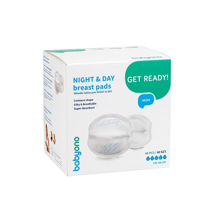 Babyono įdėklai į liemenėlę NIGHT / DAY 40 vnt 297/01