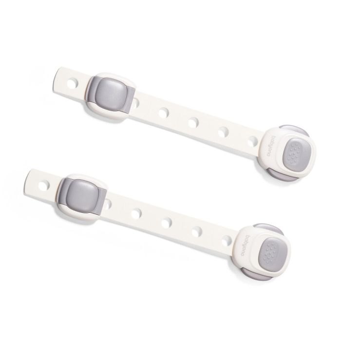 Babyono apsauga universali stalčiams ir šaldytuvui 2 vnt balta 1643