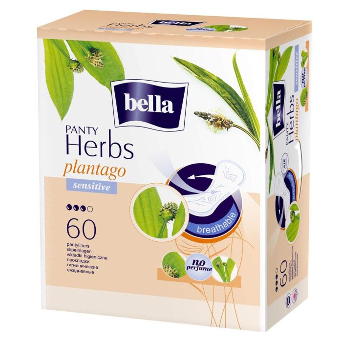 Bella Herbs Plantago kasdieniai įklotai