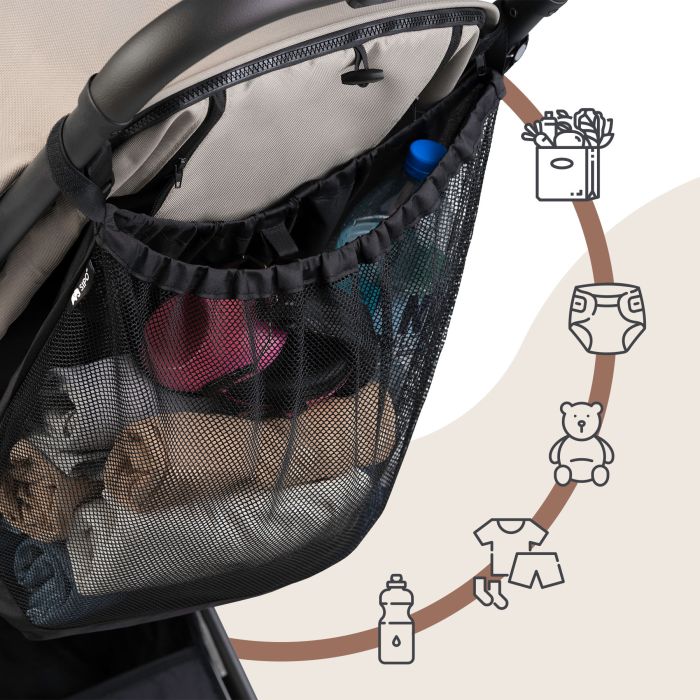 SIPO tinklelis daiktams vežimėliui SCA-13