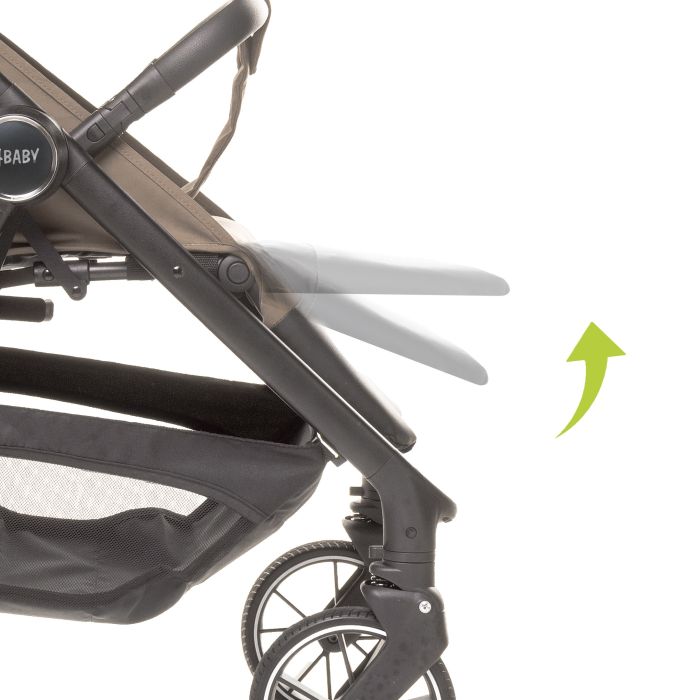 4Baby sportinis vežimėlis COPPER mokka