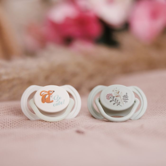 Babyono čiulptukas silikoninis simetrinis 6-18m 1669/02