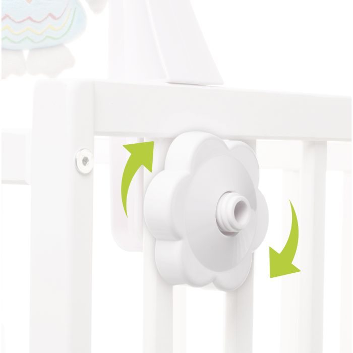 4Baby karuselė pelėdžiukas rožinė OP08