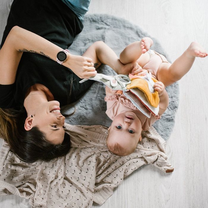 Babyono pledas megztas bambukinis rudas 1479/03