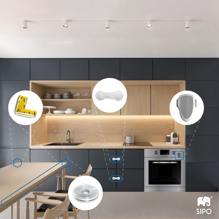 SIPO apsaugos juosta kraštams permatoma 3 m SBS-T10