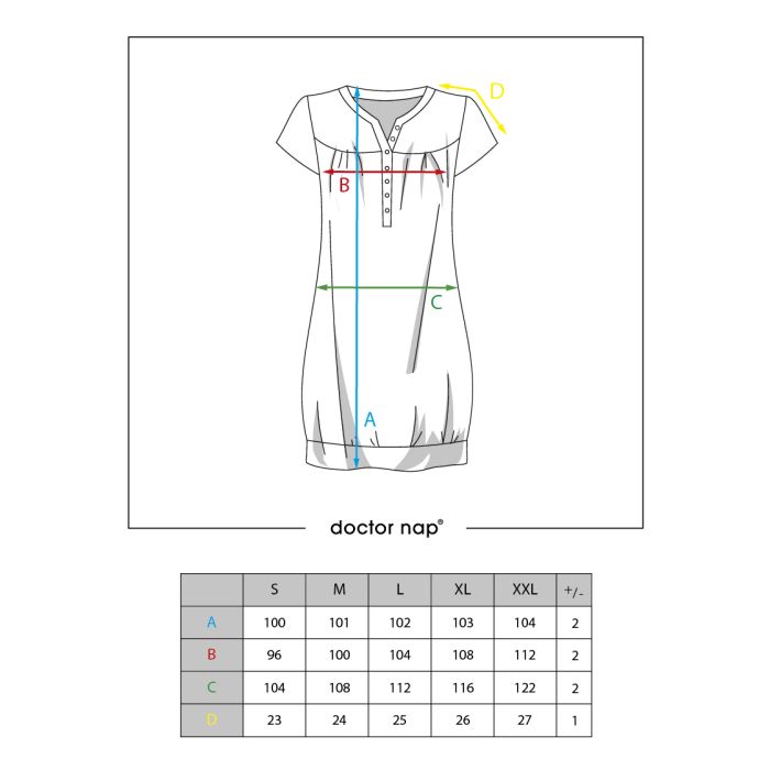 Puuvillane öösärk rasedatele naistele "Jeans"  