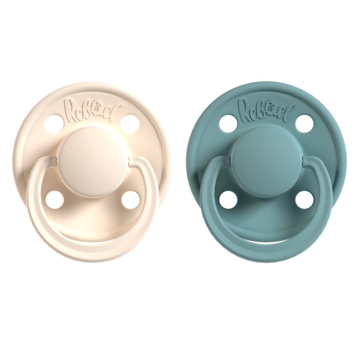 Rebael čiulptukai mono kreminis turkus 2vnt dydis 2