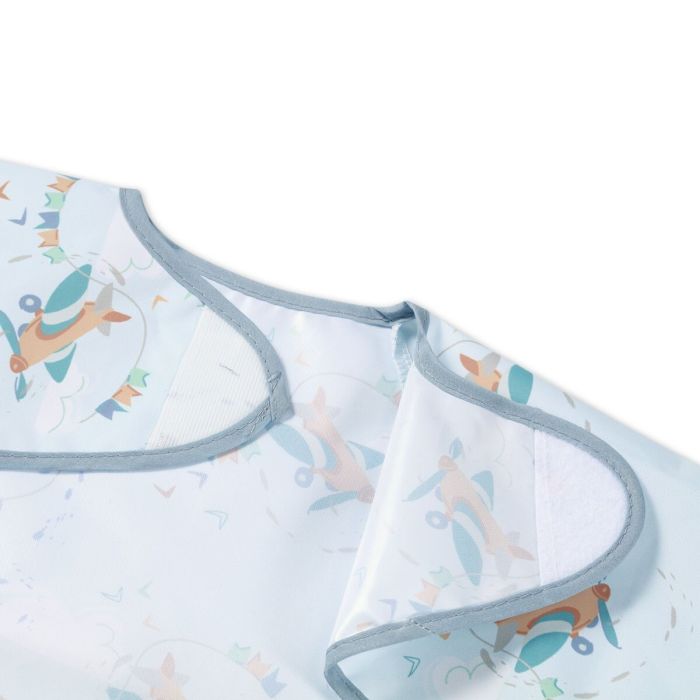 Babyono prijuostėlė su rankovėmis lėktuvas 1476/03