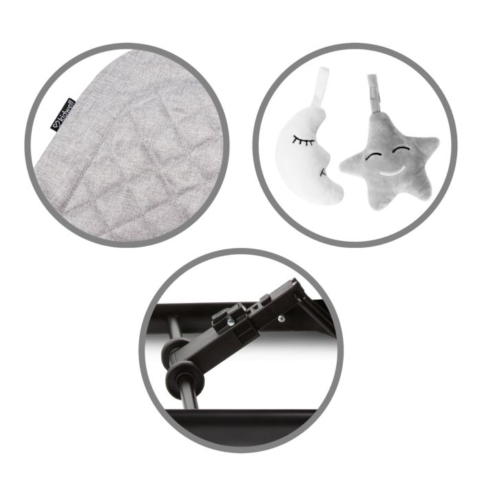 Kidwell gultukas LARO pilkas juodas