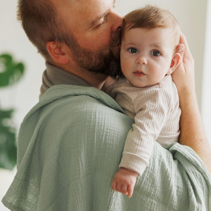 Babyono vystyklai medvilniniai 3 vnt žalias 828/04