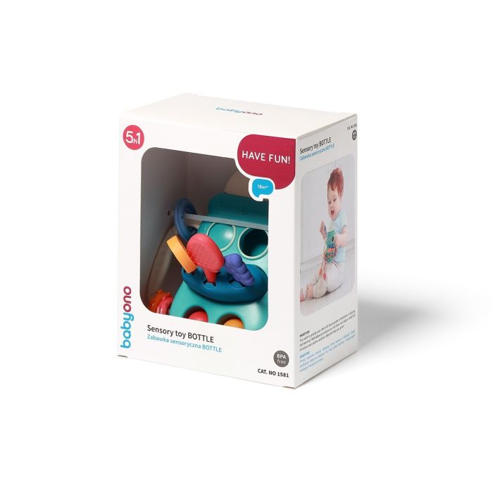 Babyono sensorinis žaislas buteliukas 1581