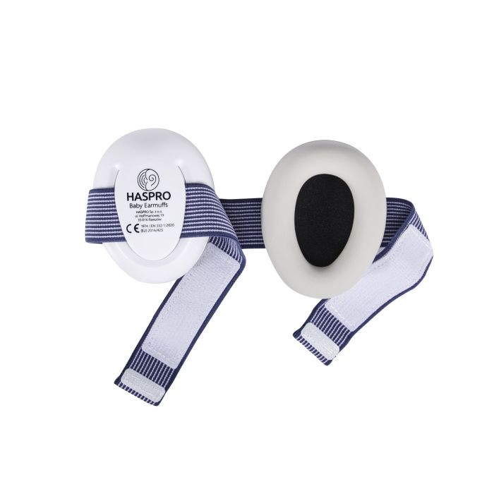 Haspro apsauginės ausinės kūdikiams mėlynos BE05B