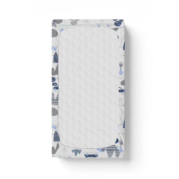 Ankras paklodė su guma 120x60 mašinytės